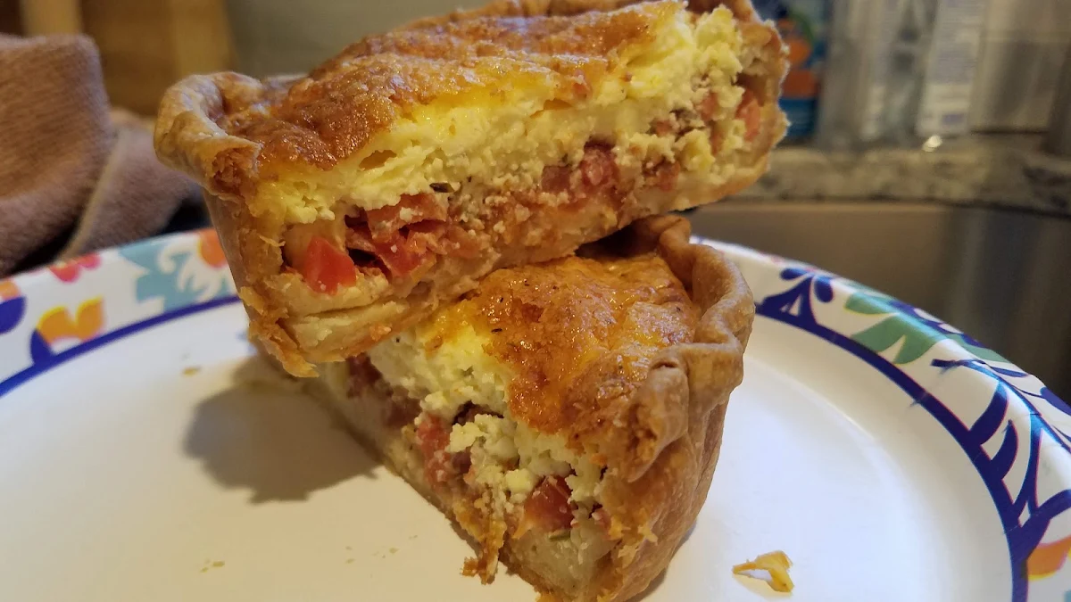 Goat Cheese Quiche