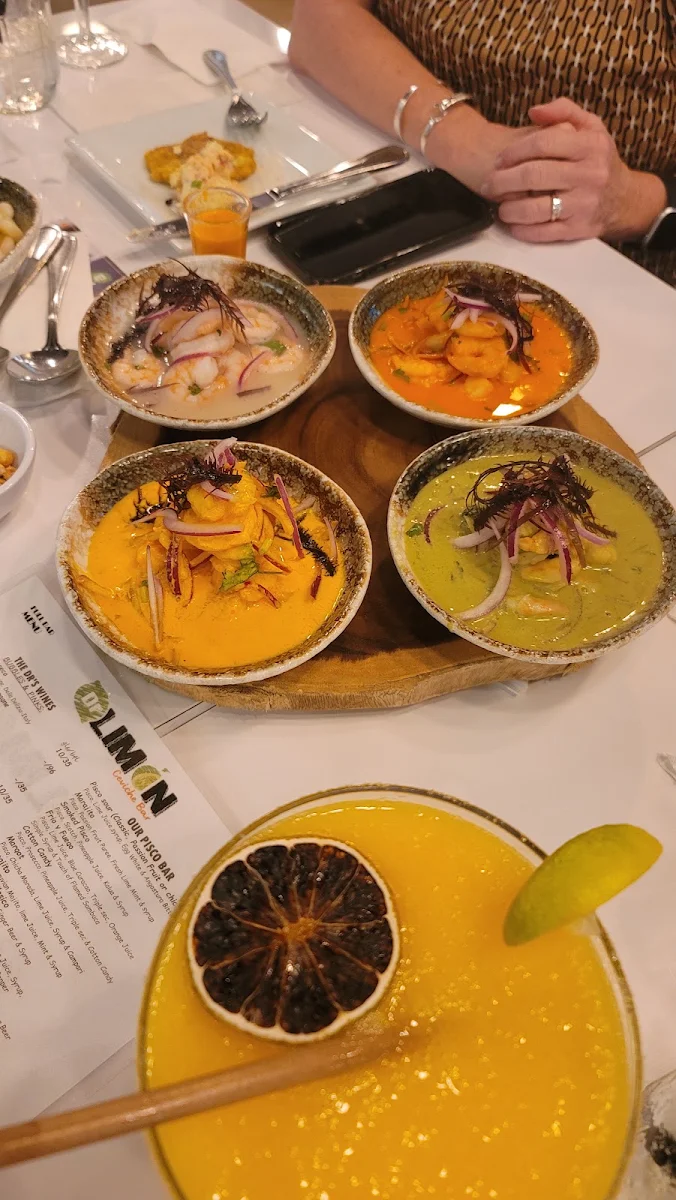 Ceviche Sampler Platter
