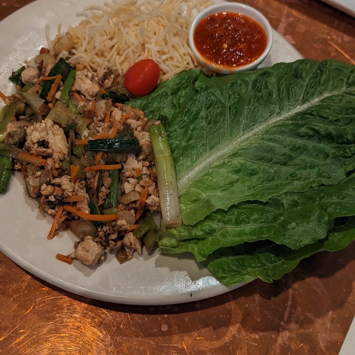 Hop Sing's Lettuce Wraps