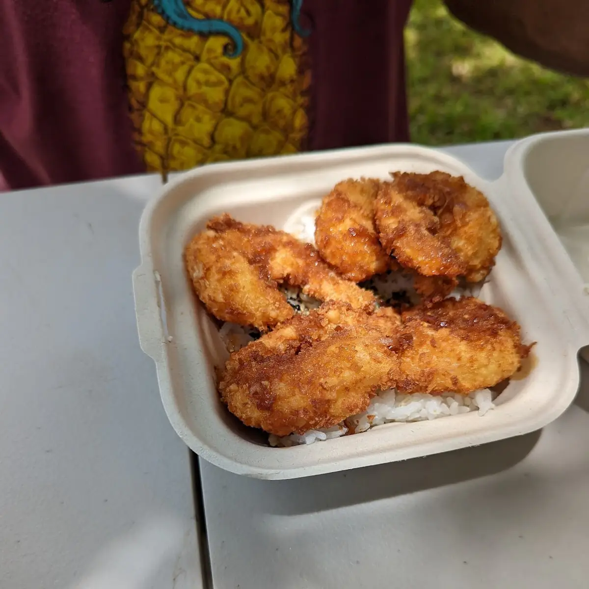 Coconut Macadamia Nut Shrimp