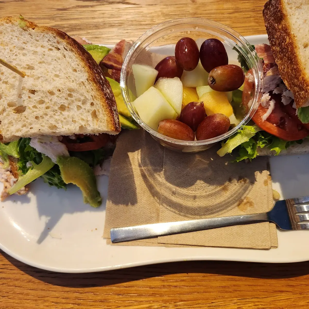 Half Roasted Turkey Avocado blt