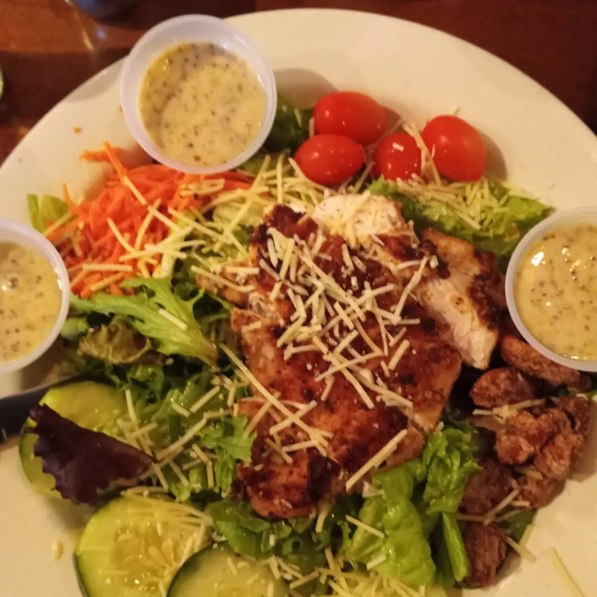 Pecan Encrusted Chicken Salad