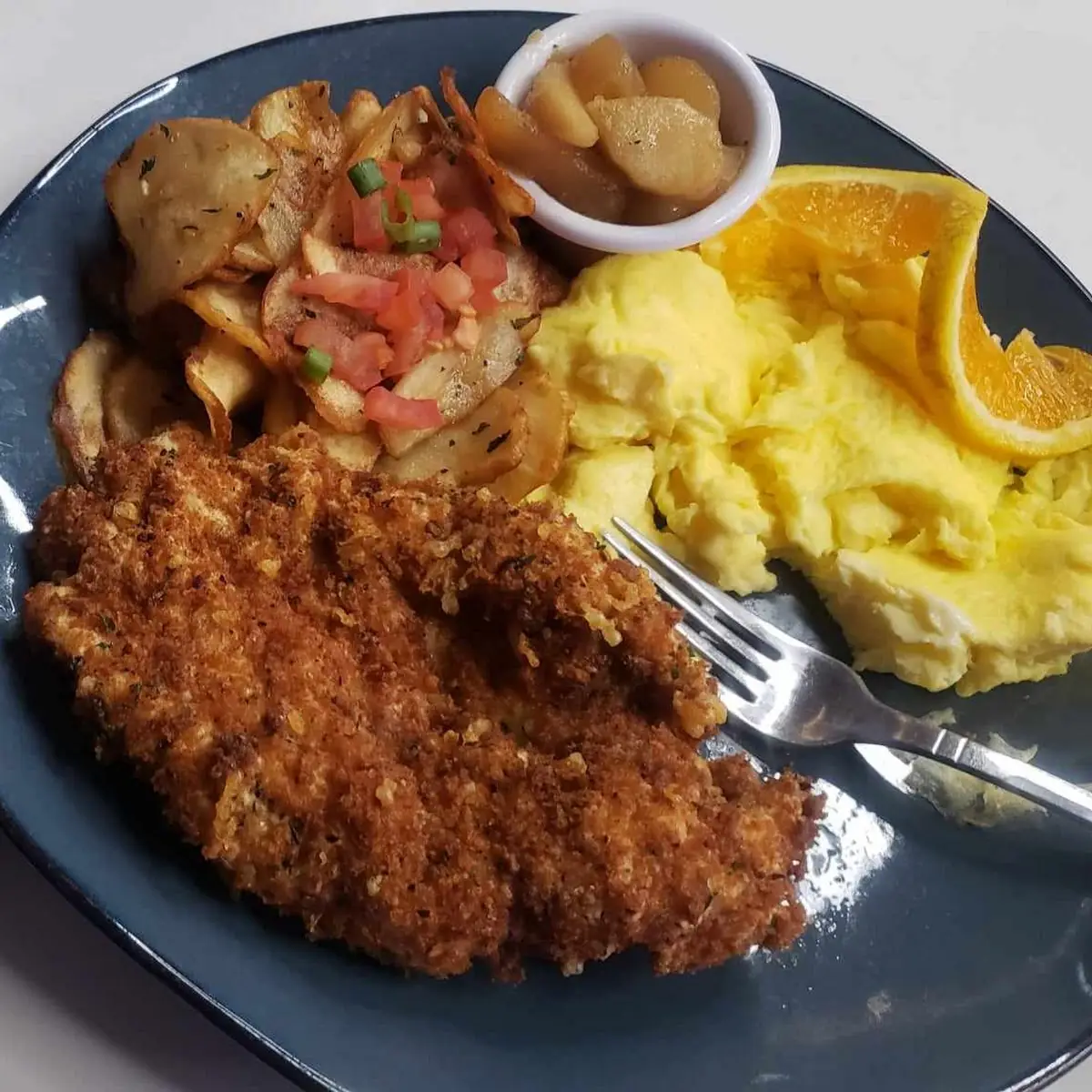 Chicken Fried Chicken Breakfast Platter