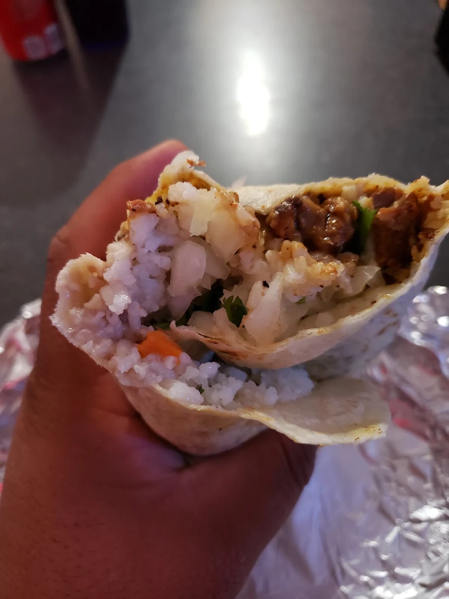 Burrito de Puro Arroz Blanco