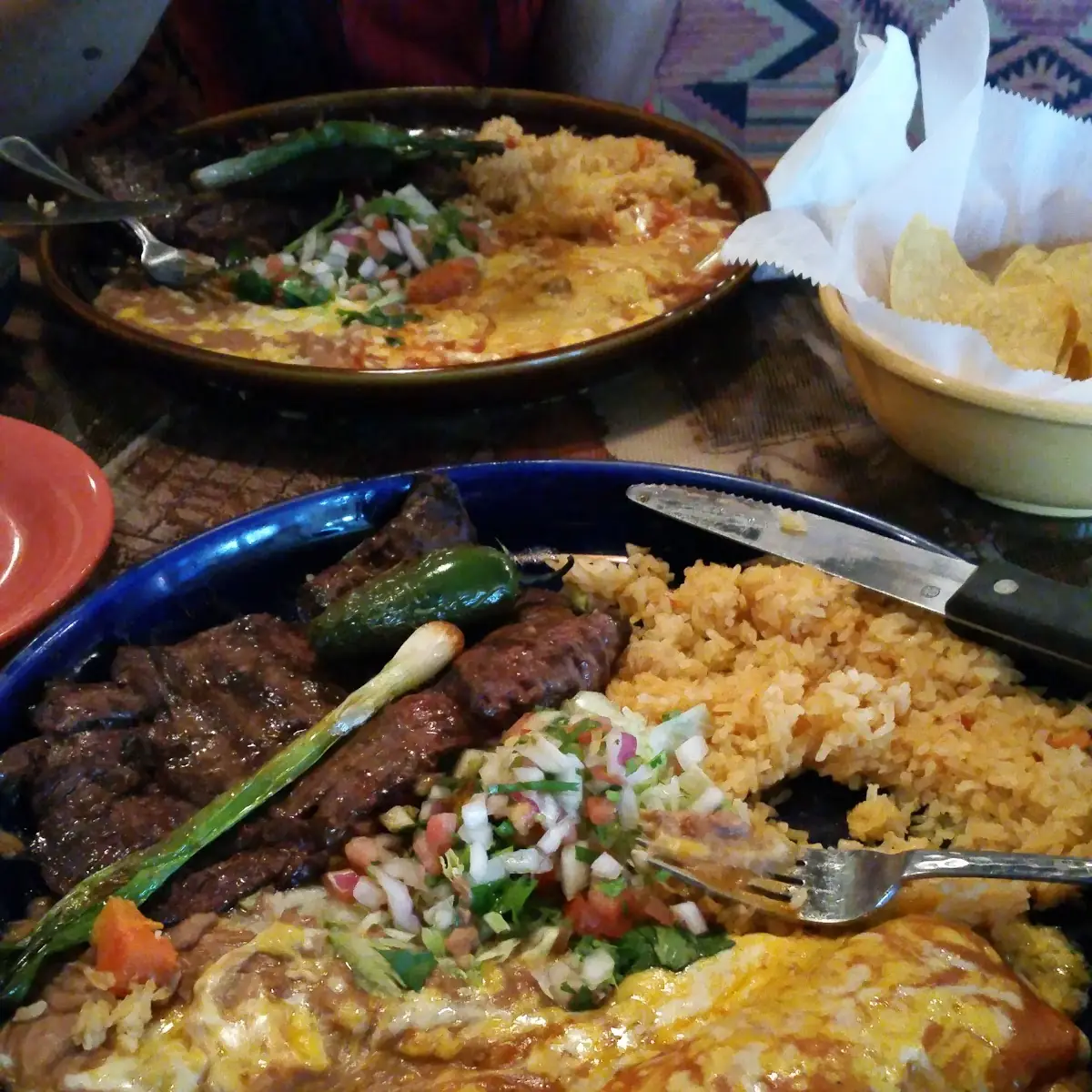 Taco Enchilada & Tostada