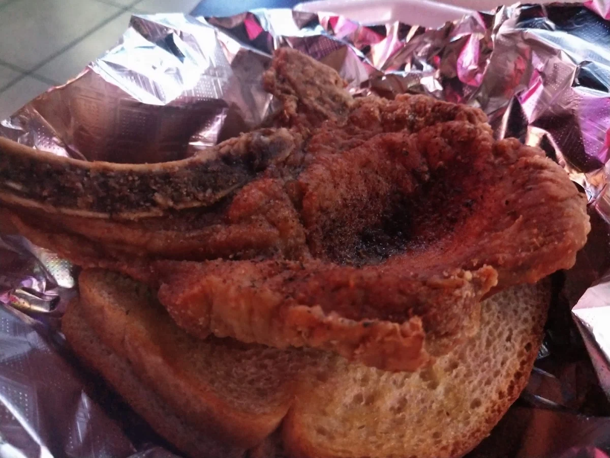 Pork Chop Sandwich