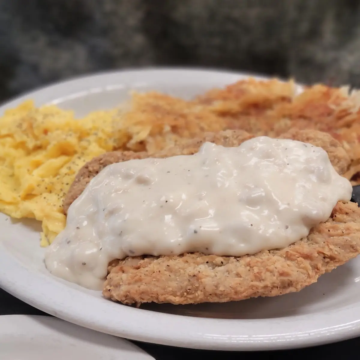 Chicken Fried Steak and Eggs