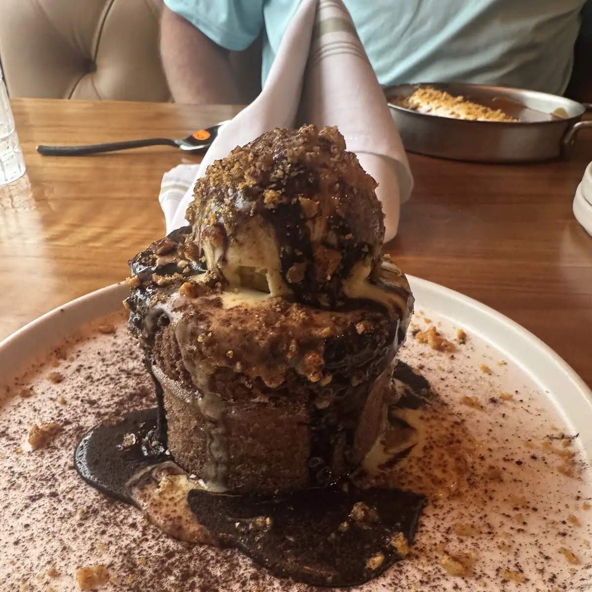 Chocolate Lava Cake with Ice-Cream