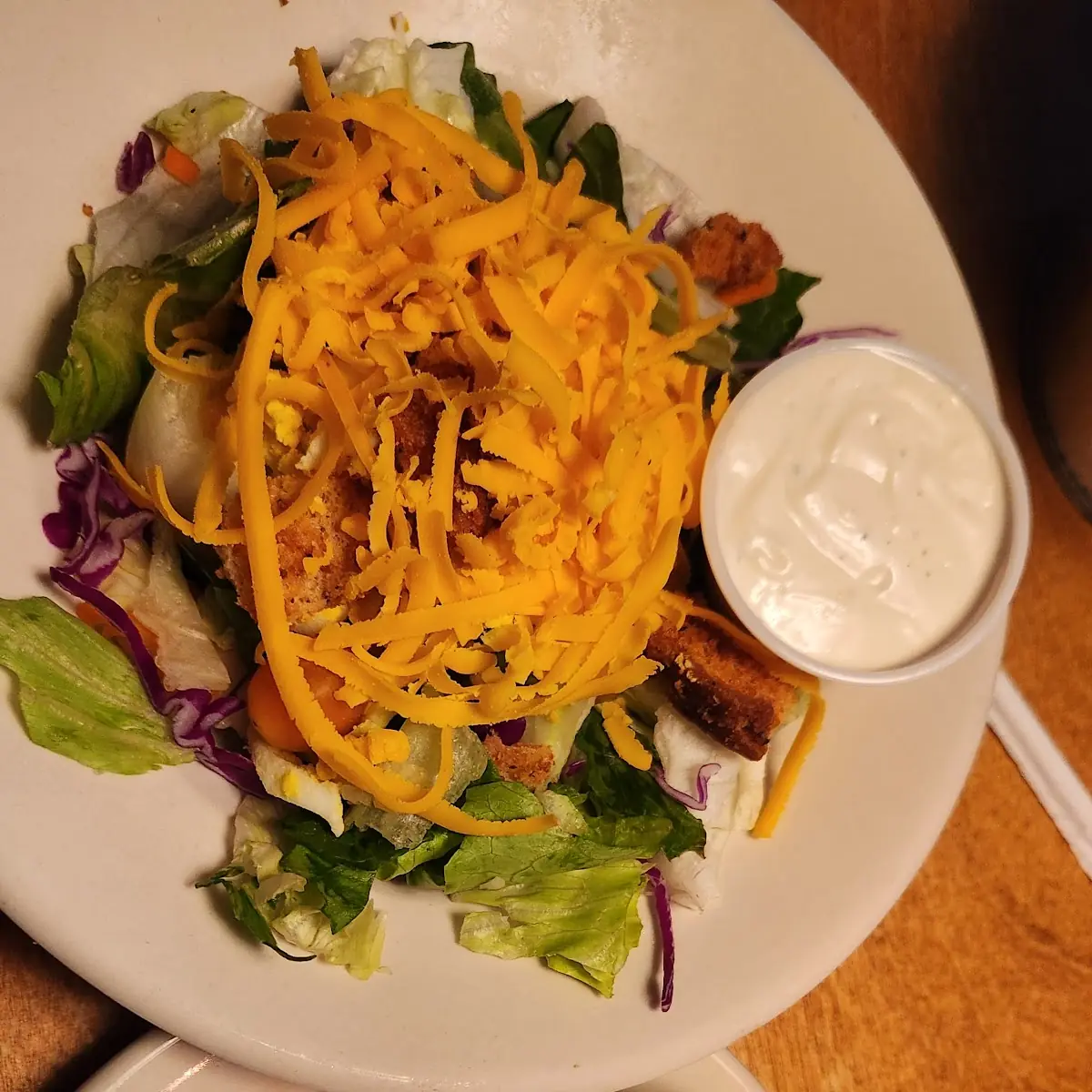 House Salad Steak Fries