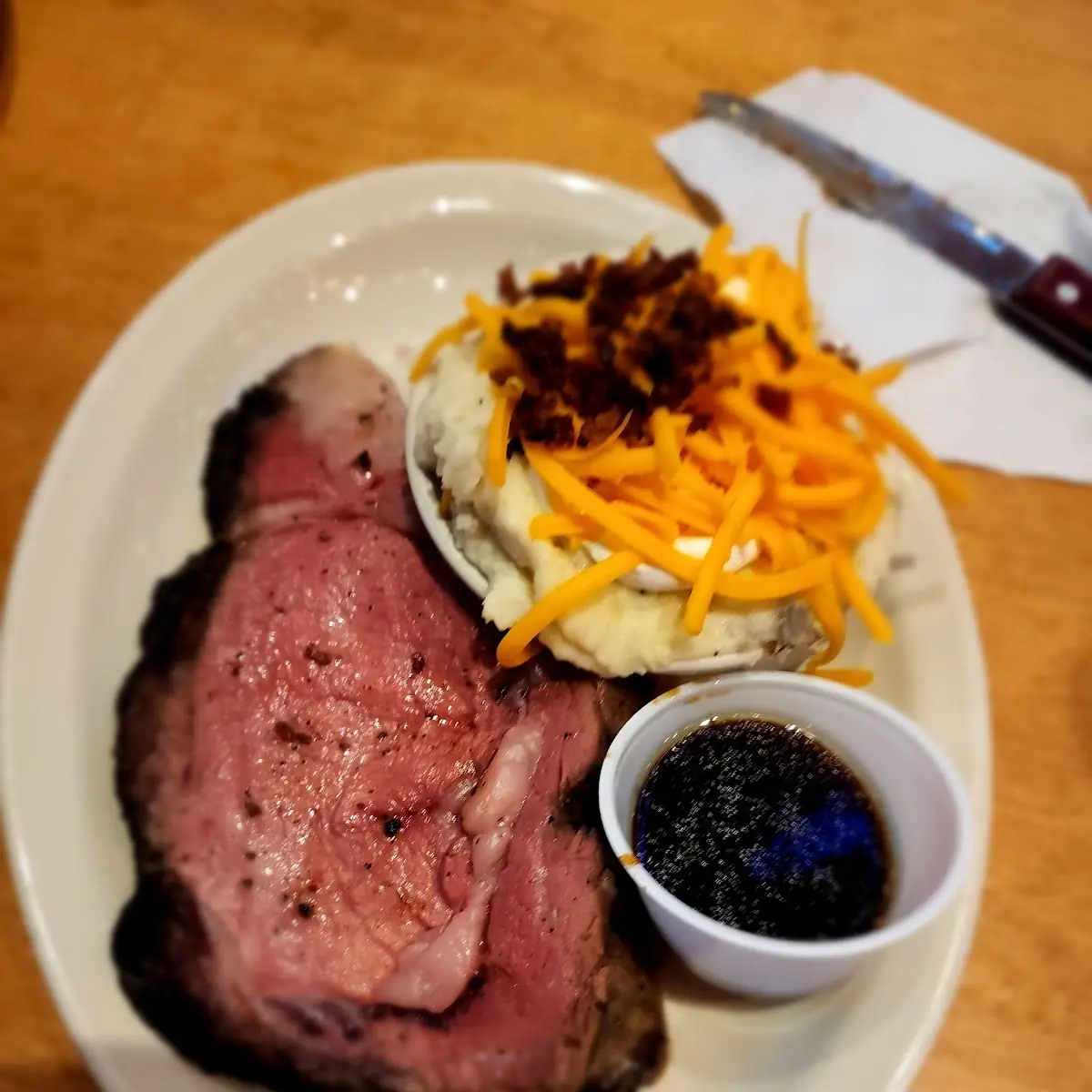 Prime Rib Mashed Potatoes and Gravy