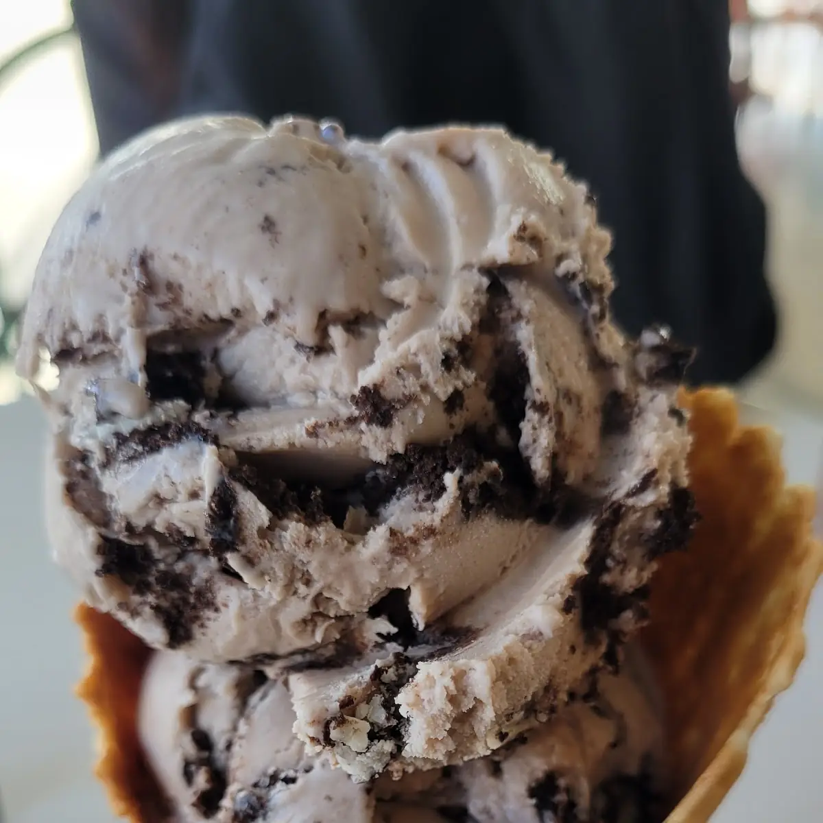 Cookies N Cream Waffle Cone
