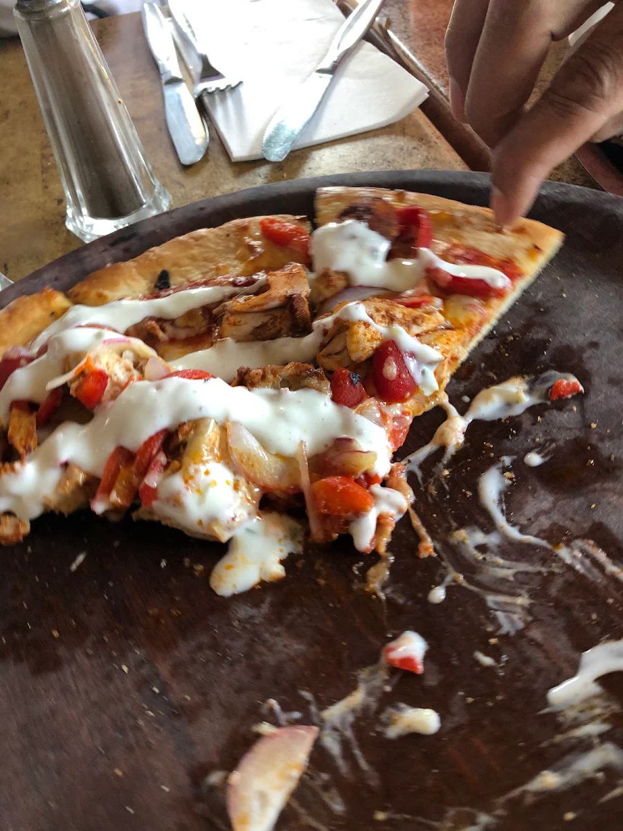 Chicken Pizza, Marion Bay Tavern & Motel