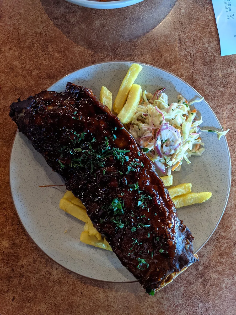 Full Rack of Ribs, Marion Bay Tavern & Motel