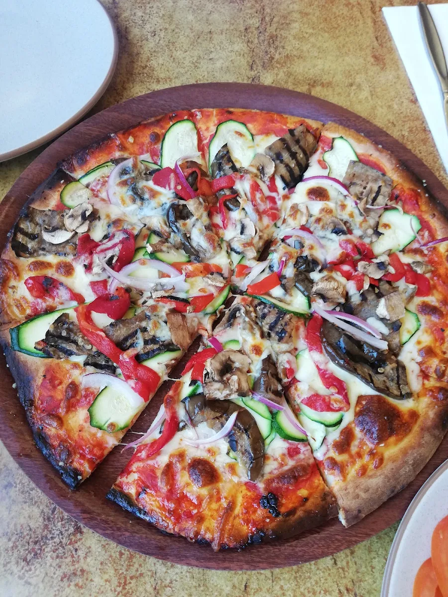 Vegetarian Pizza, Marion Bay Tavern & Motel