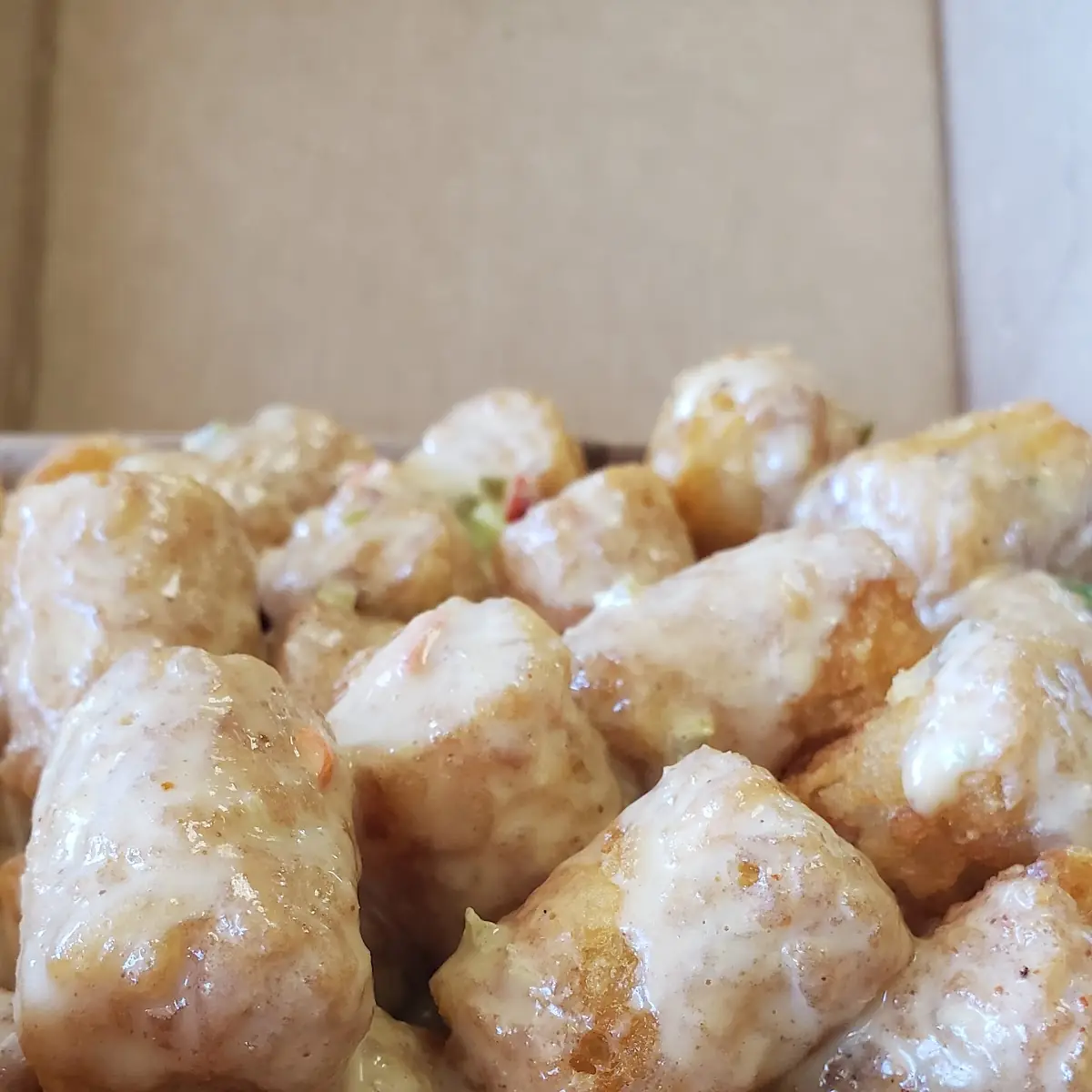 Tater Tots with Cheese