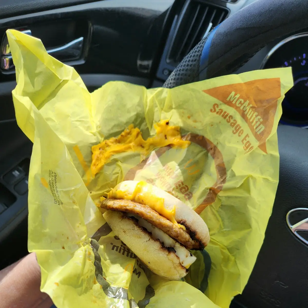 Sausage Mcmuffin with Egg