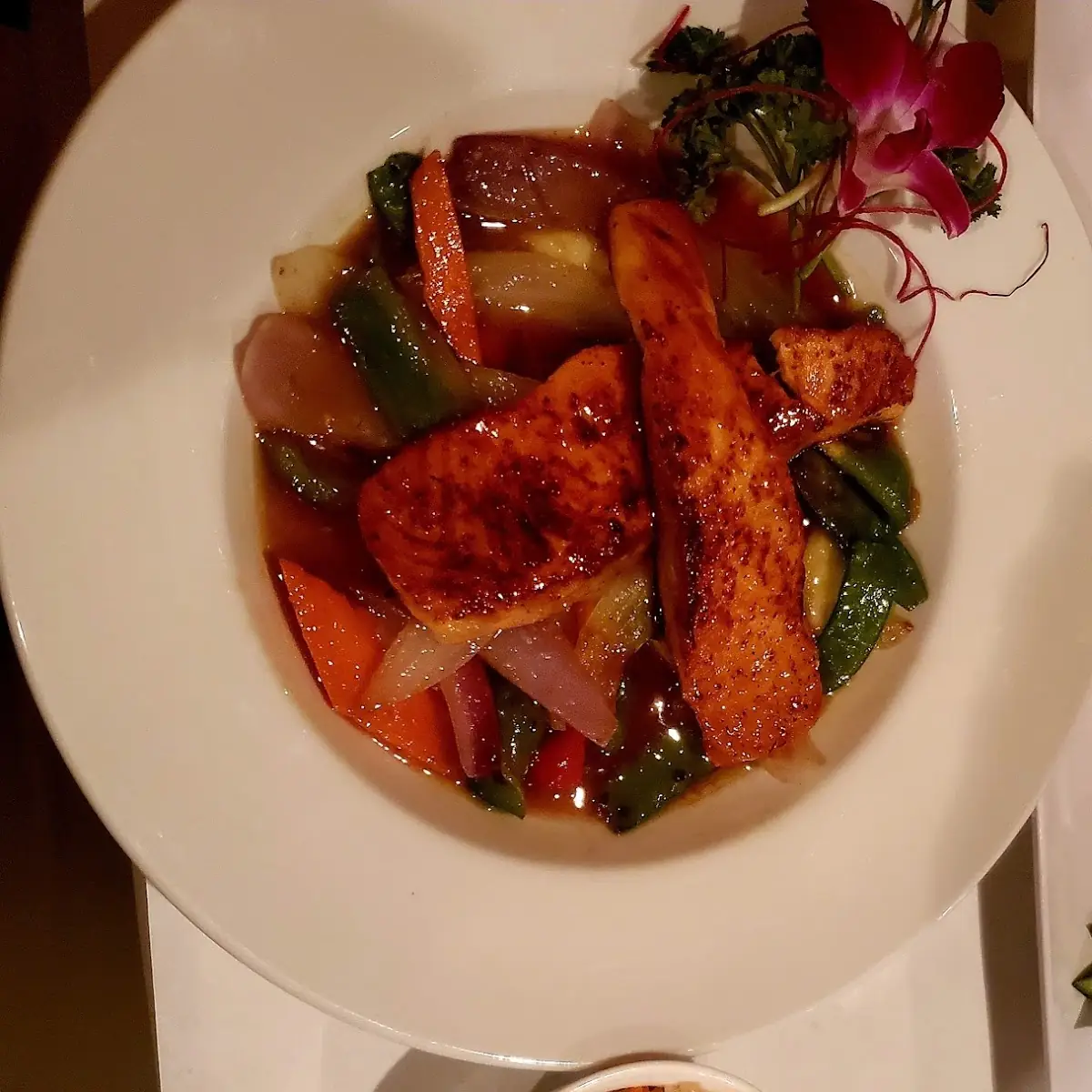 Grilled Miso Salmon