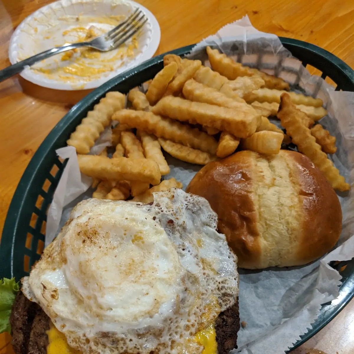 Back 40 Burger with an Egg