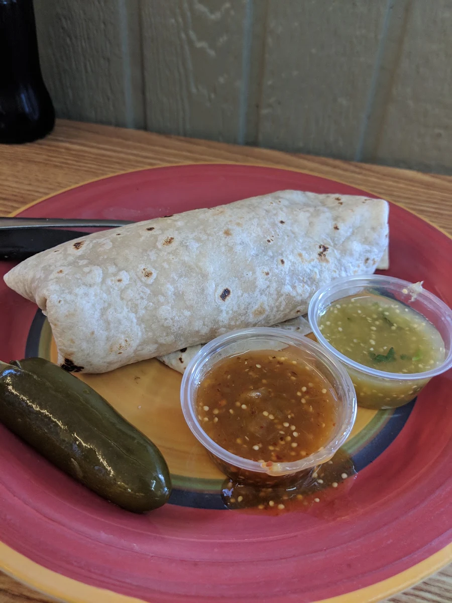 Breakfast Burrito Chorizo Con Huevos