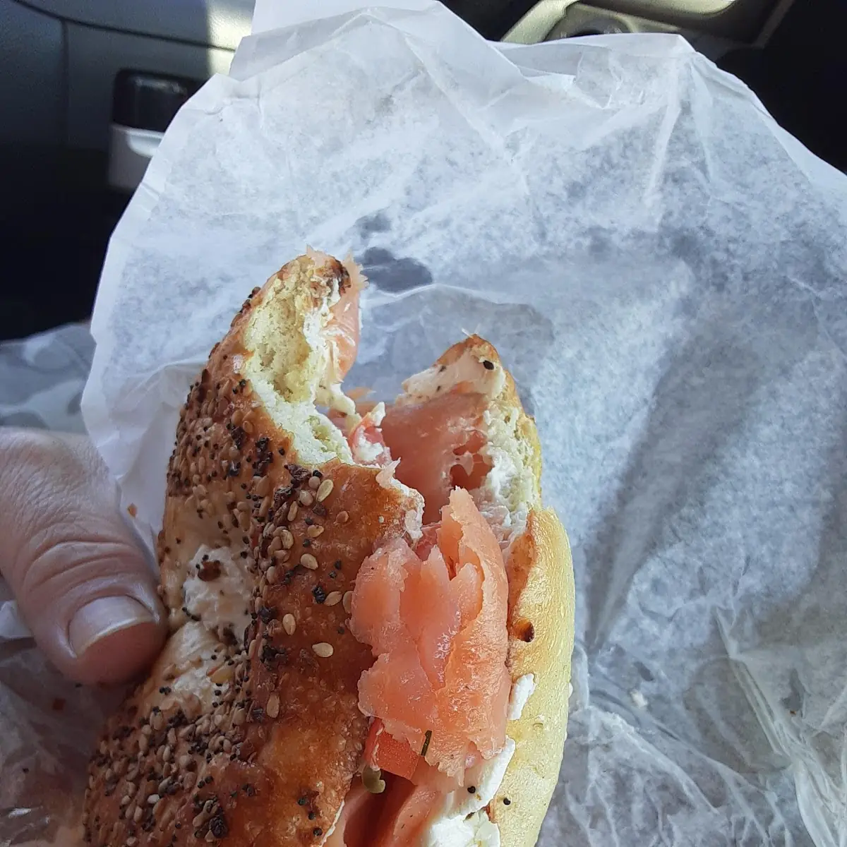 Los on Everything Bagel