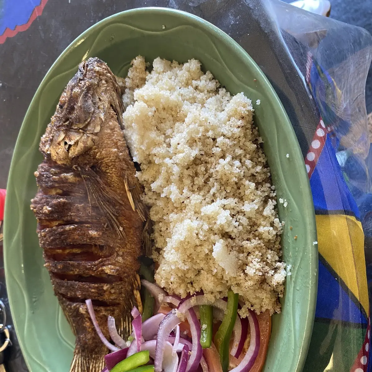 Red Snapper Meal Wet or Dry Fry