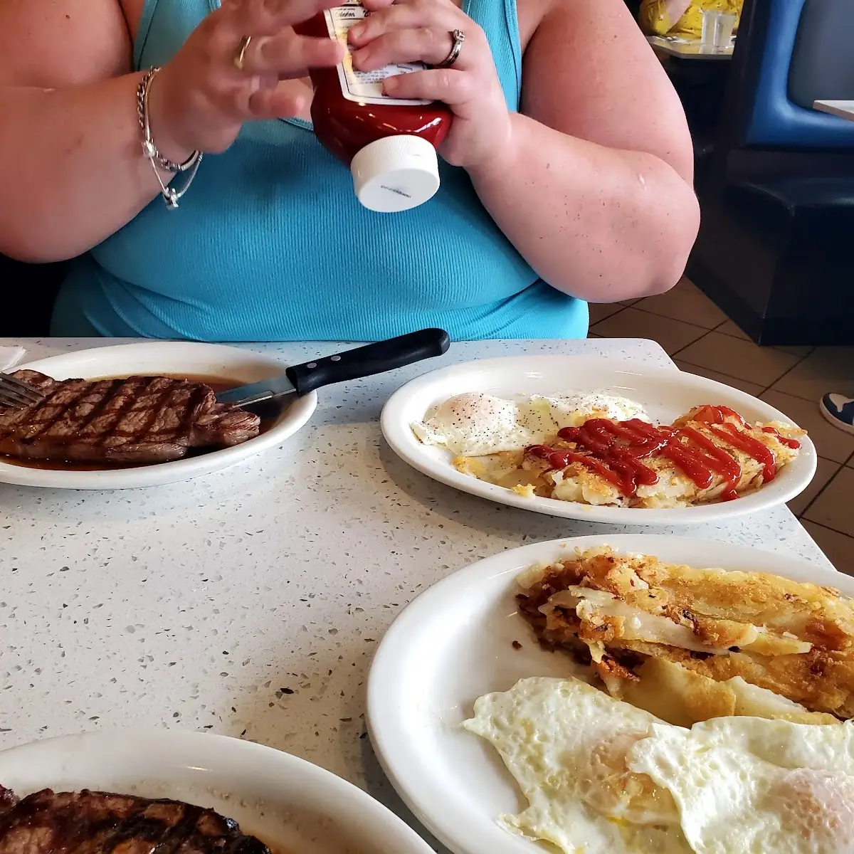 Sirloin Steak & Eggs