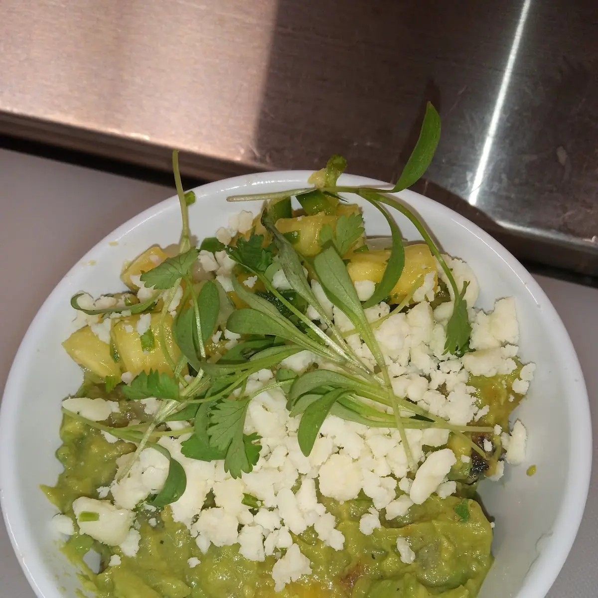 Pineapple Guacamole Dip
