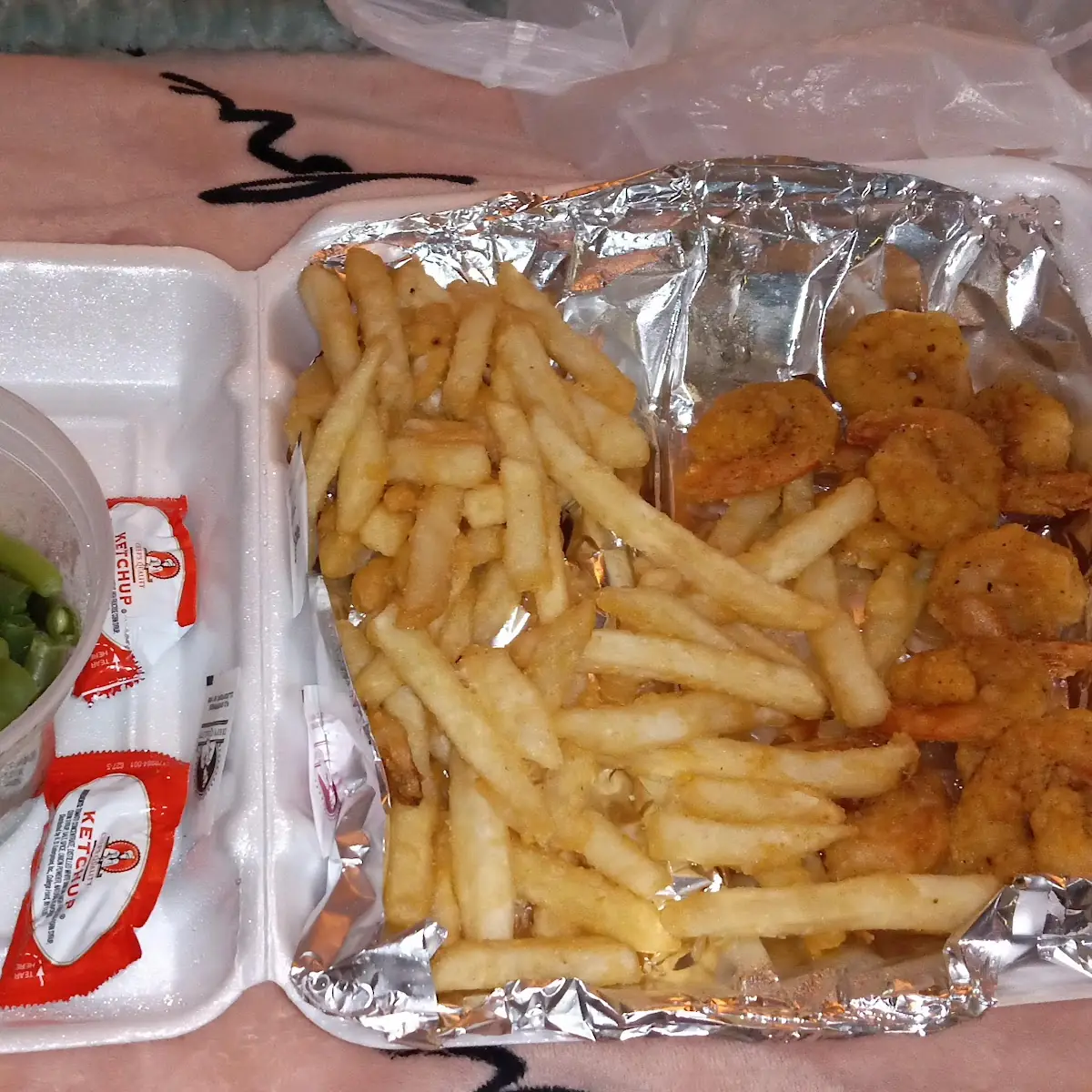 Shrimp and Fries Green Beans