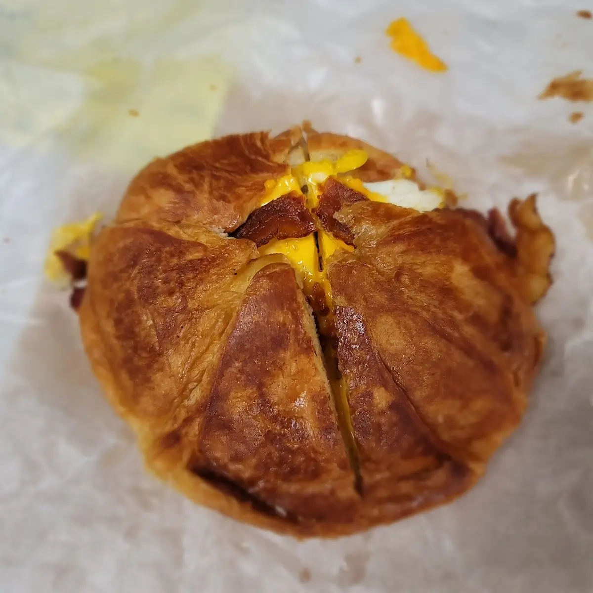 Bacon Egg and Cheese Croissant