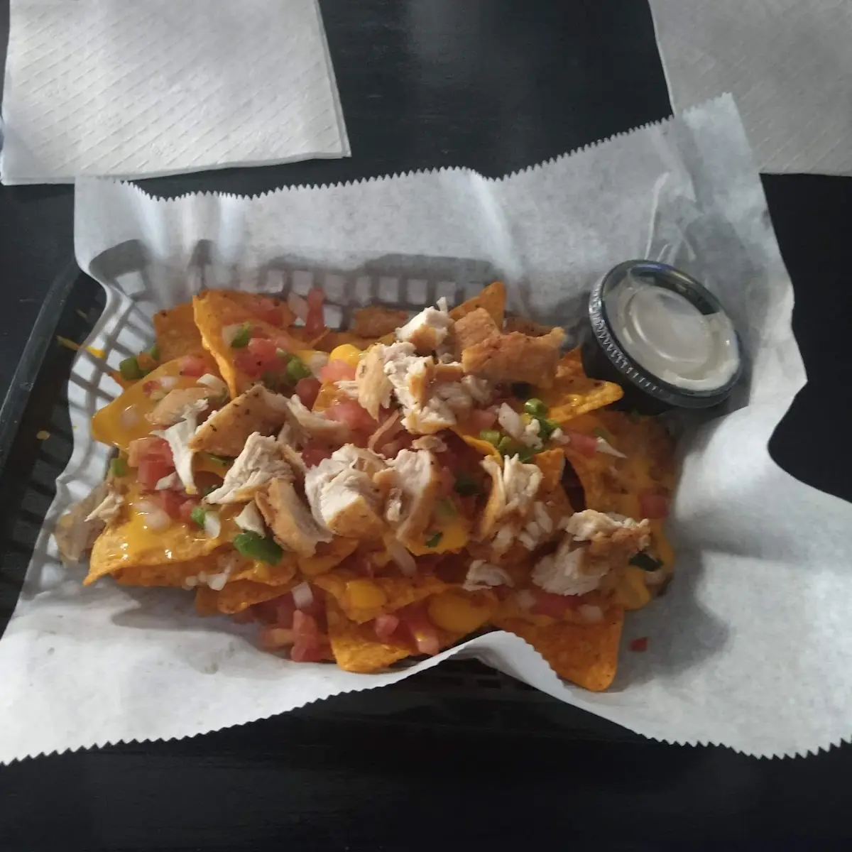 Doritos Nachos with Fried Chicken