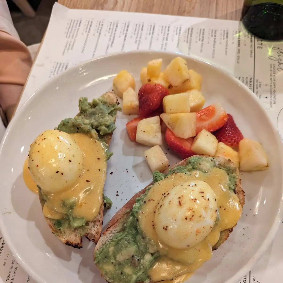 Avocado Eggs Benedict