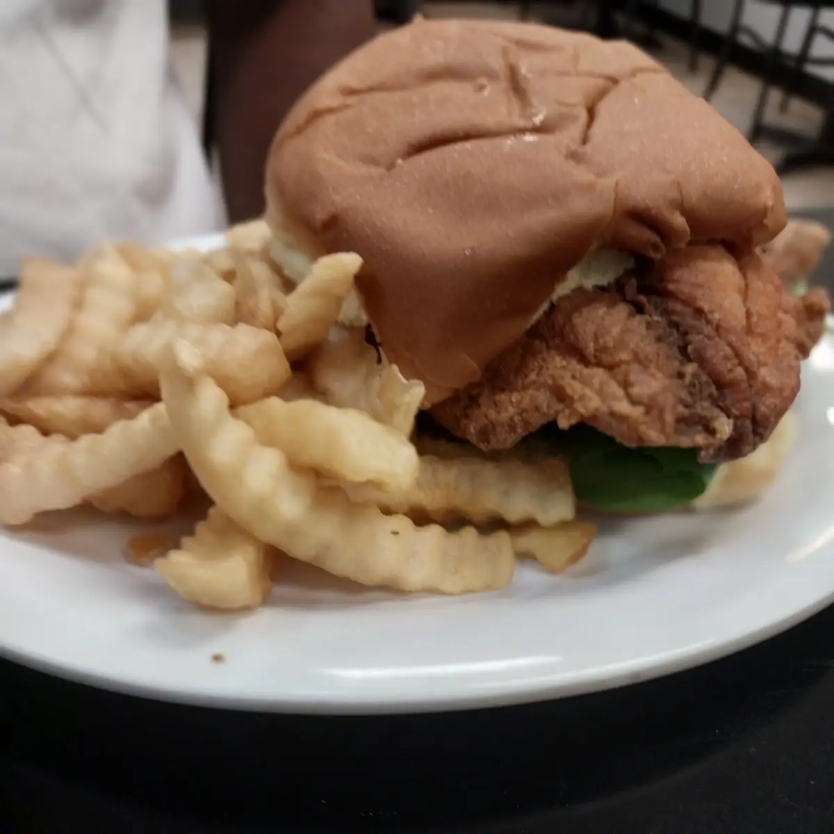 Tilapia Fish Sandwhich