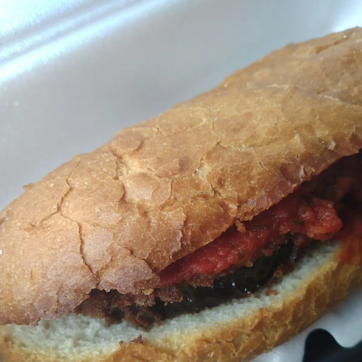 Eggplant Parmigiana Sub