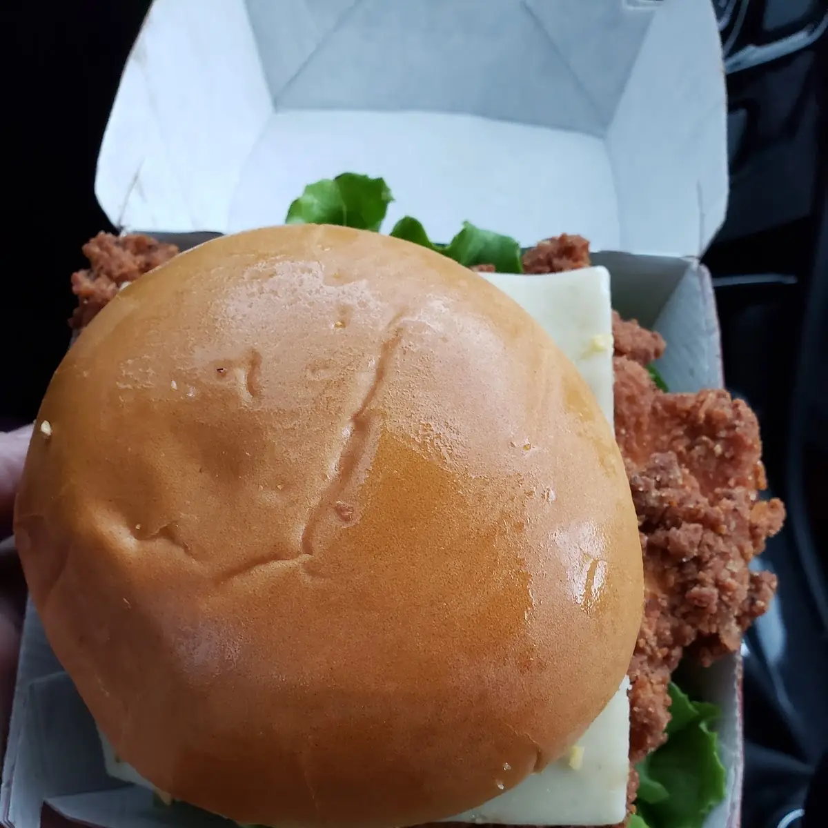 Spicy Deluxe Chicken Sandwich