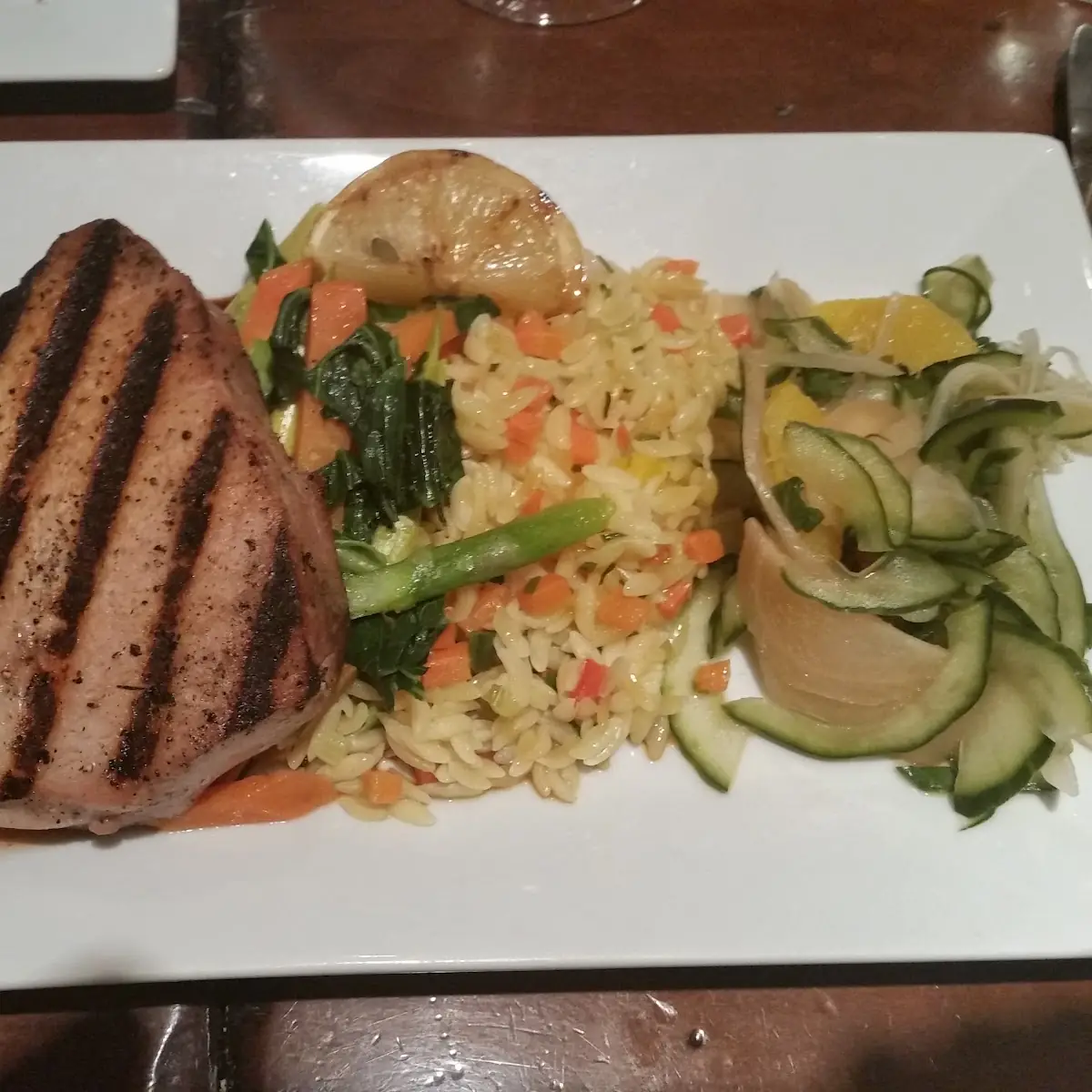 Wood Fire Grilled Ahi Tuna