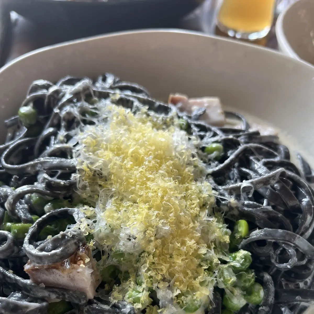 Squid Ink Carbonara