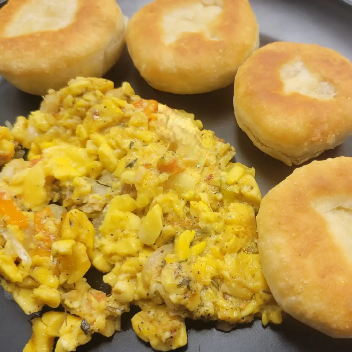 Ackee & Saltfish w Fried Dumplings Saturdays Only