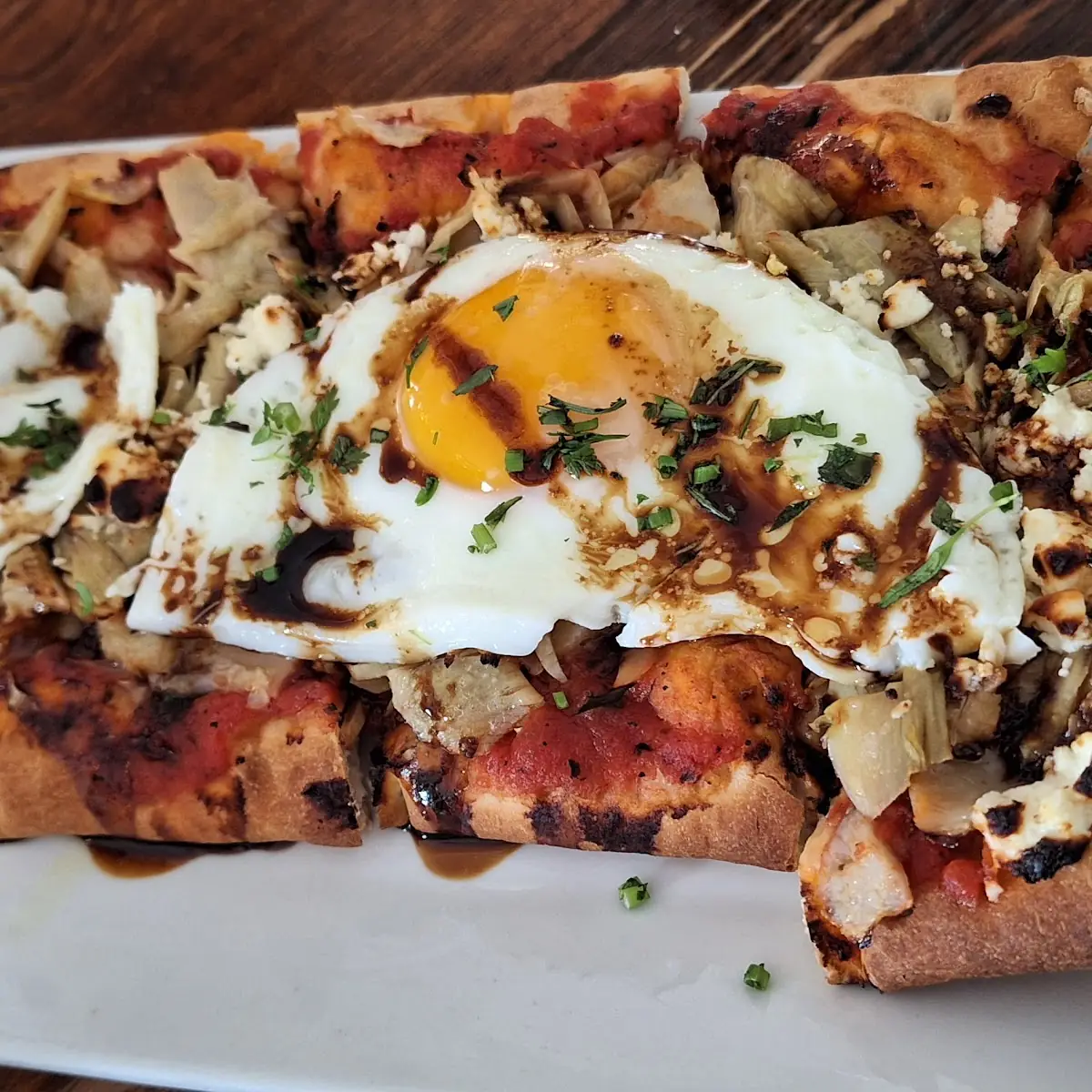 Buffalo Chicken Flatbread