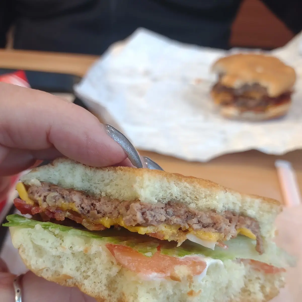 Jr Bacon Cheeseburger