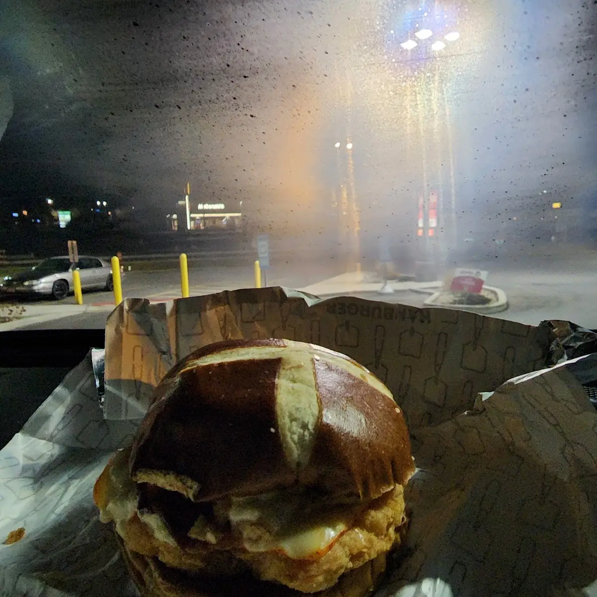 Pub Burger and Fries with Cheese