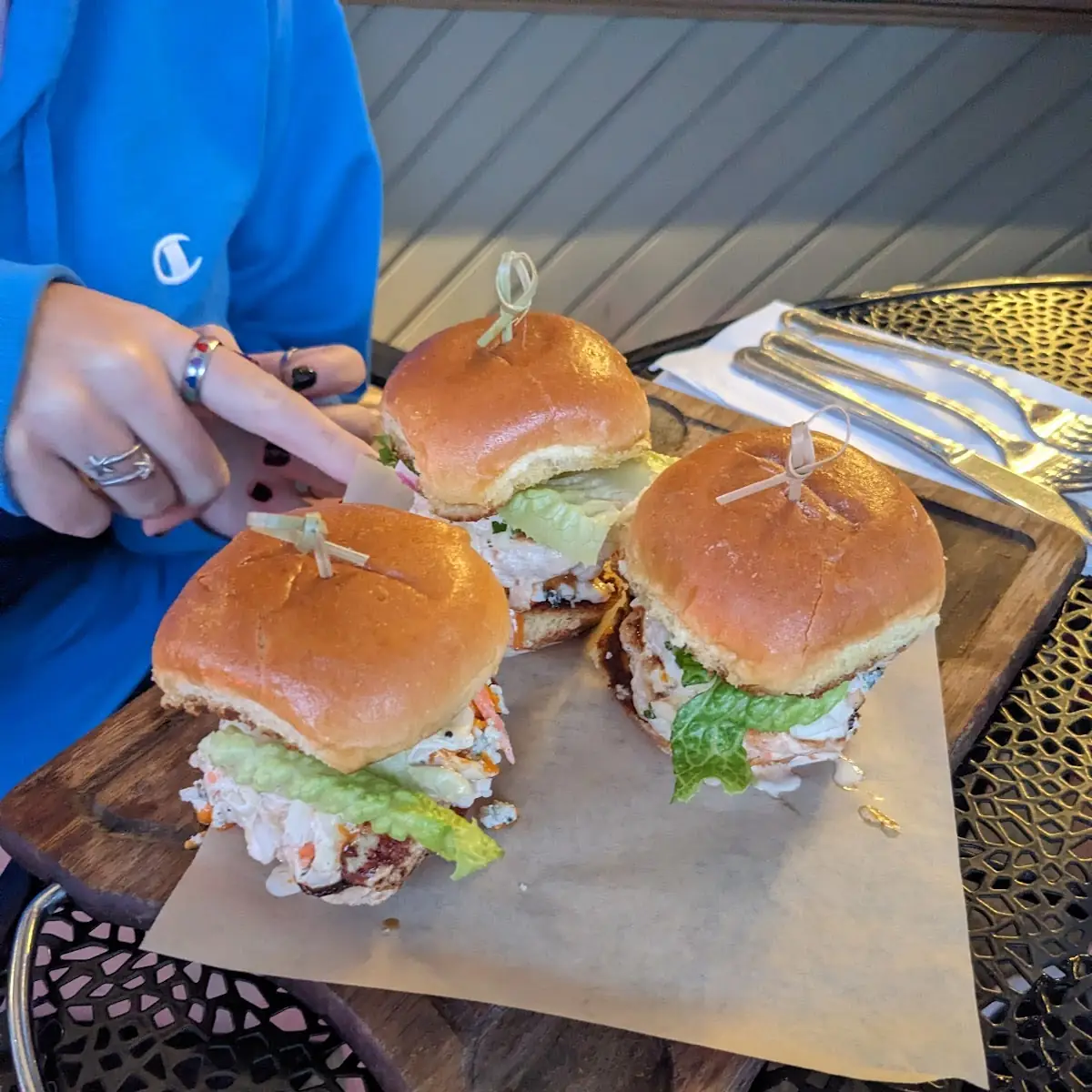 Buffalo Chicken Sliders