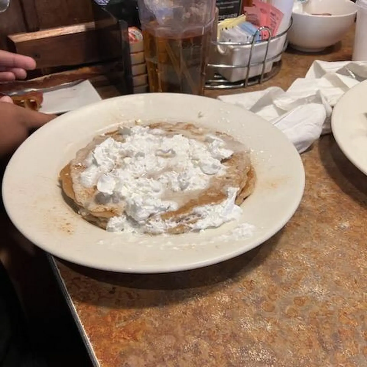 Cinnamon Roll Pancakes