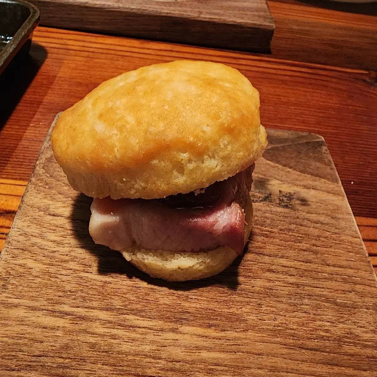 Pork Belly Biscuit