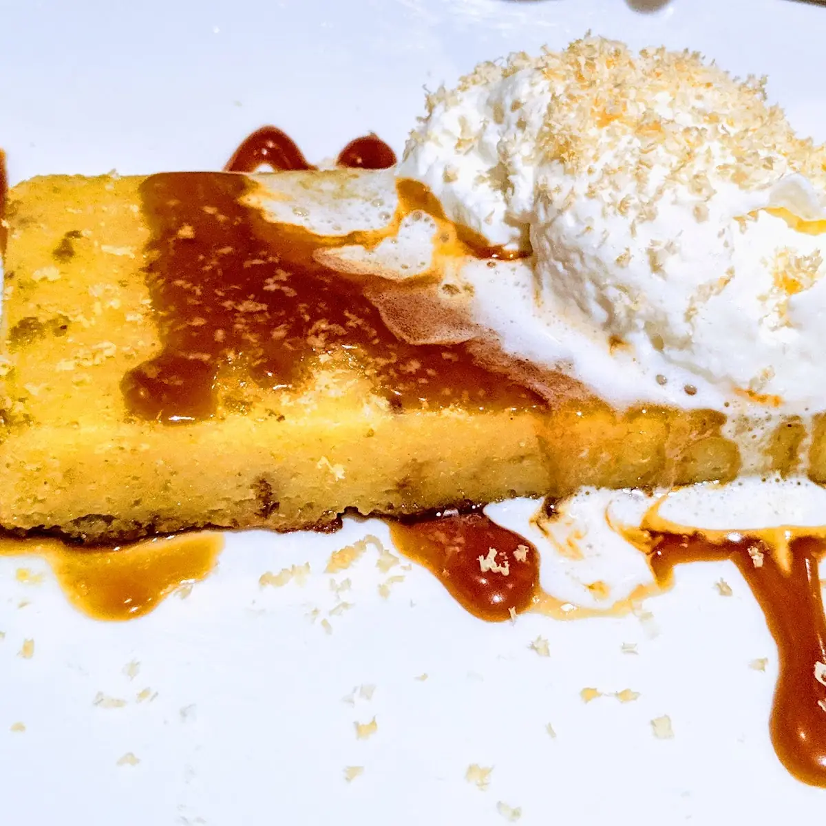 White Chocolate Bread Pudding