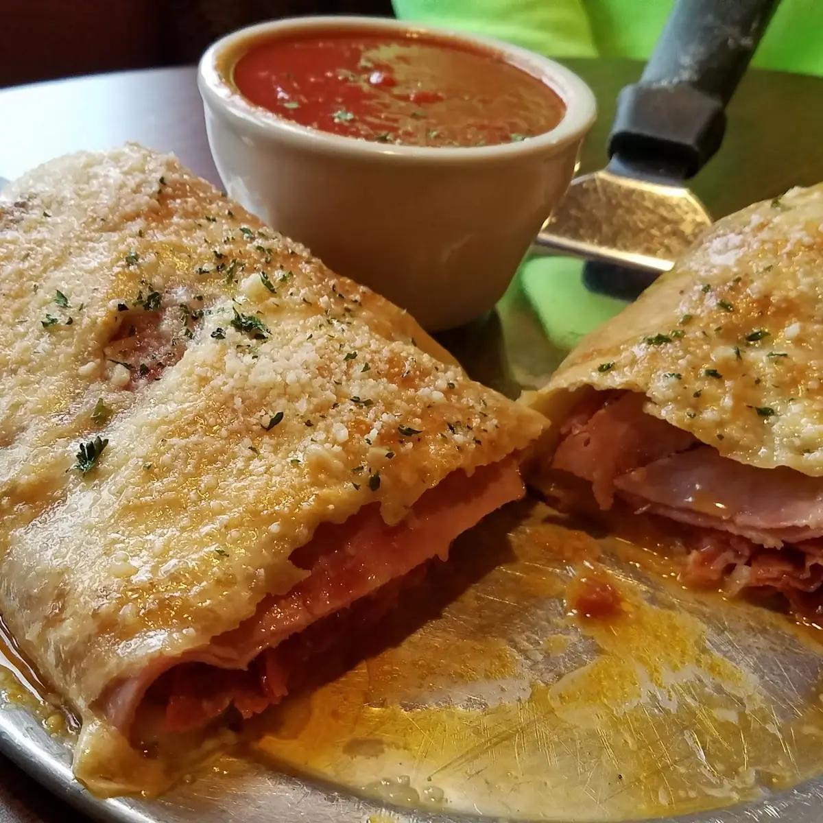 Chicken Wing Stromboli