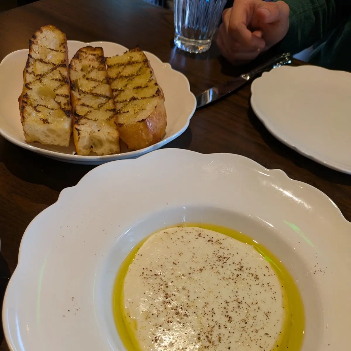 Hand Pulled Mozzarella with Focaccia