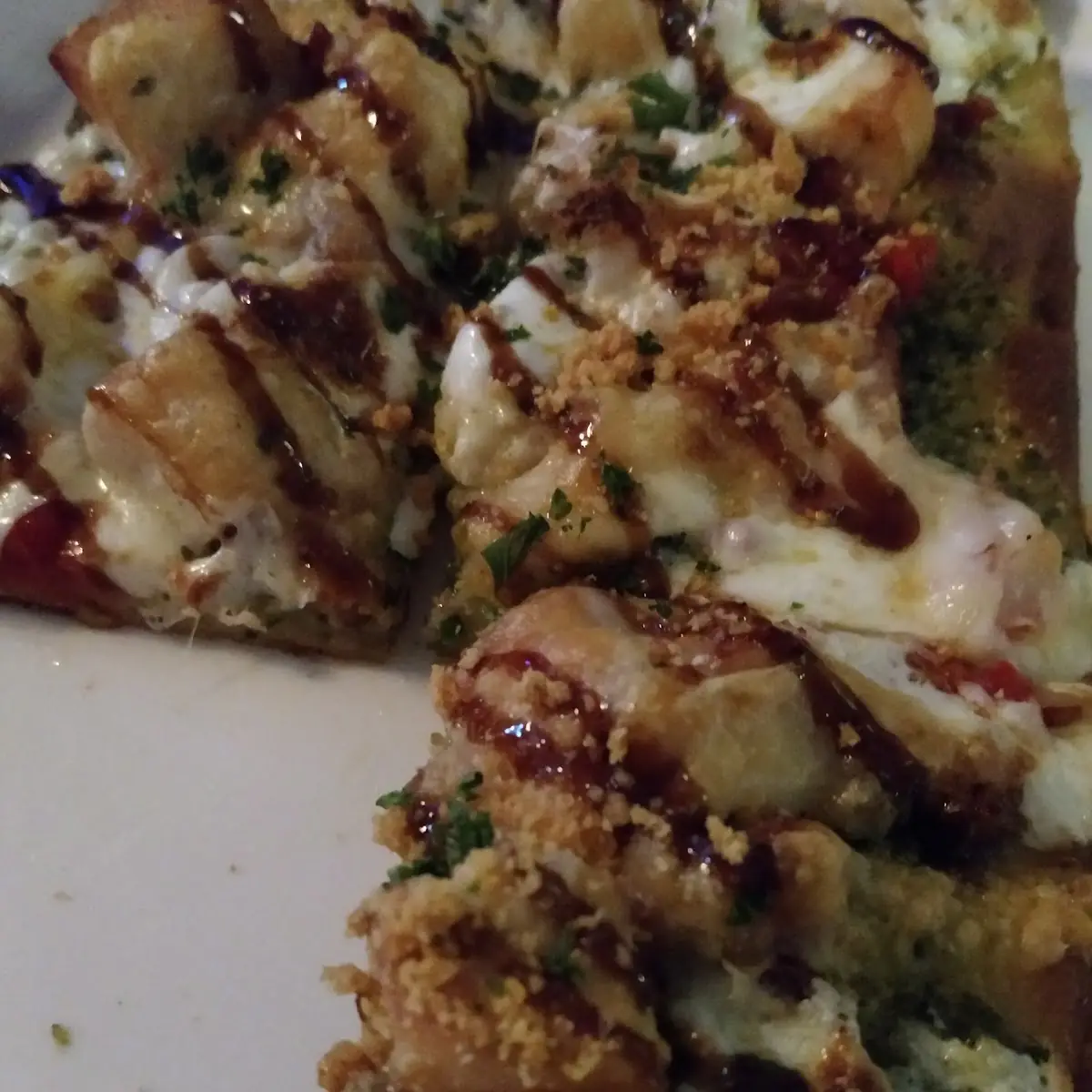 Chicken Flatbread Pizza