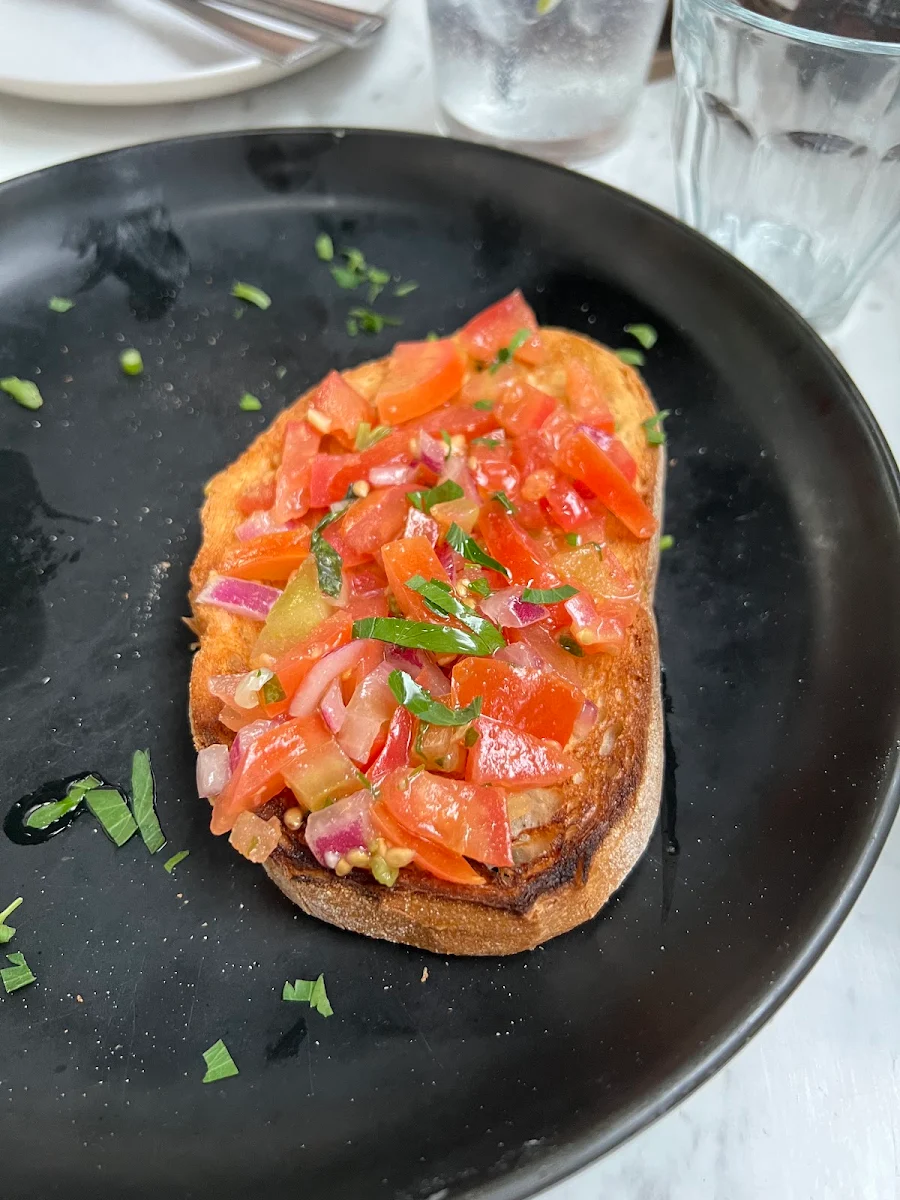 Bruschetta, Lusso Italian Restaurant Rouse Hill