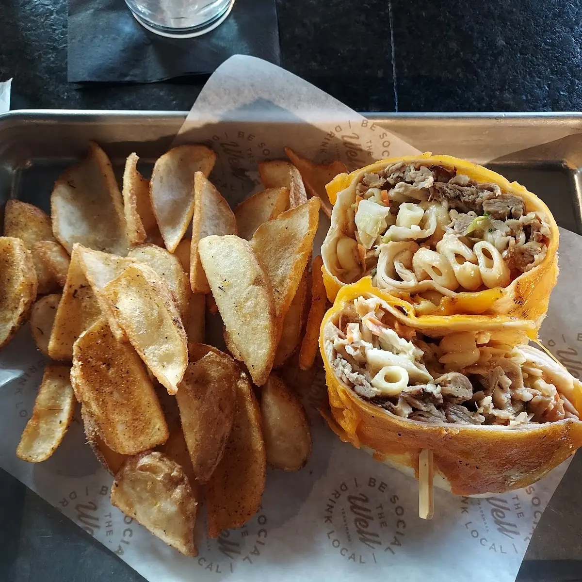 Mac Attack BBQ Wrap