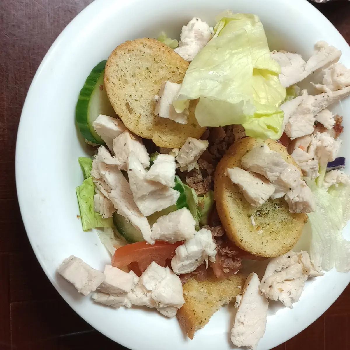 Side Salad with Chicken